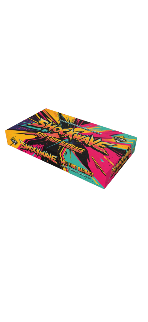 SHOCKWAVE - 600 SHOTS - OVER 4 MINUTES DISPLAY