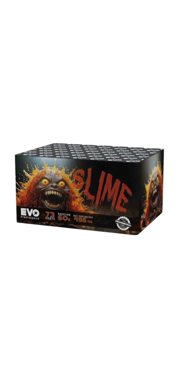 SLIME 73 SHOTS BY EVO PYROTECHNICS