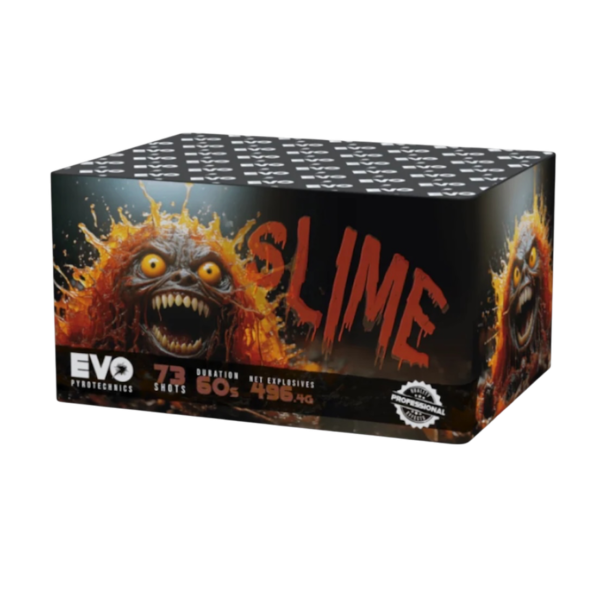 SLIME 73 SHOTS BY EVO PYROTECHNICS