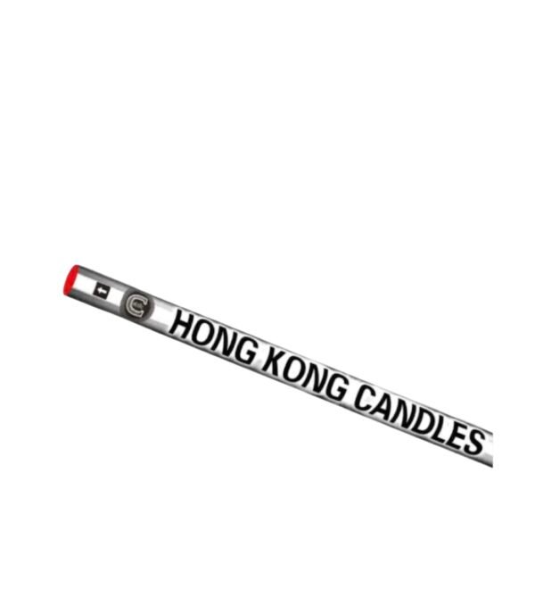 10 SHOT HONG KONG CANDLE - SILVER COMET BY CELTIC FIREWORKS