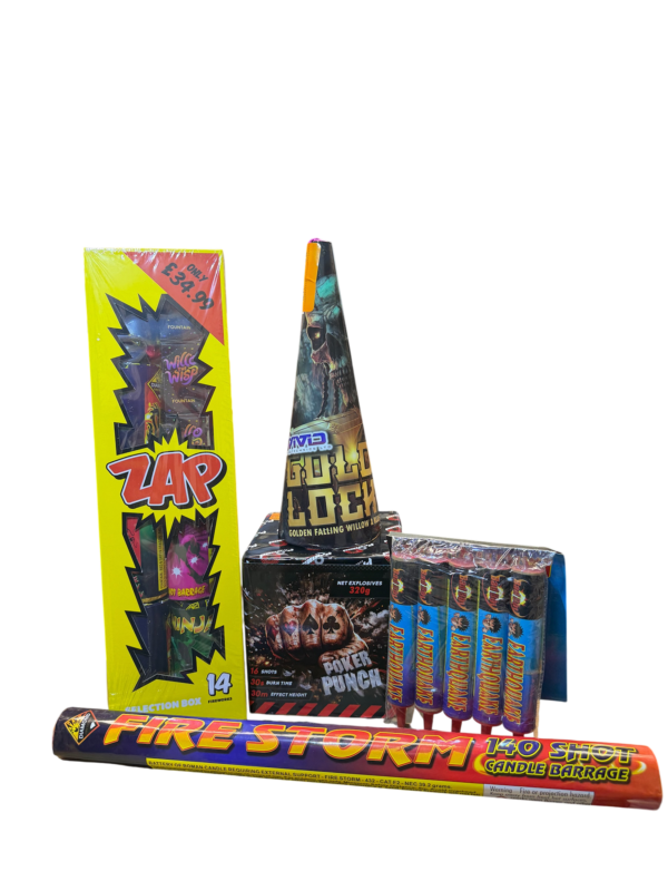 ALL - IN -  ONE  BUNDLE - 22 FIREWORKS